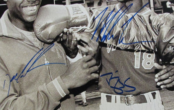 Mike Tyson/Strawberry/Gooden Multi-Signed/Autographed 16X20 B/W Photo Jsa 190800