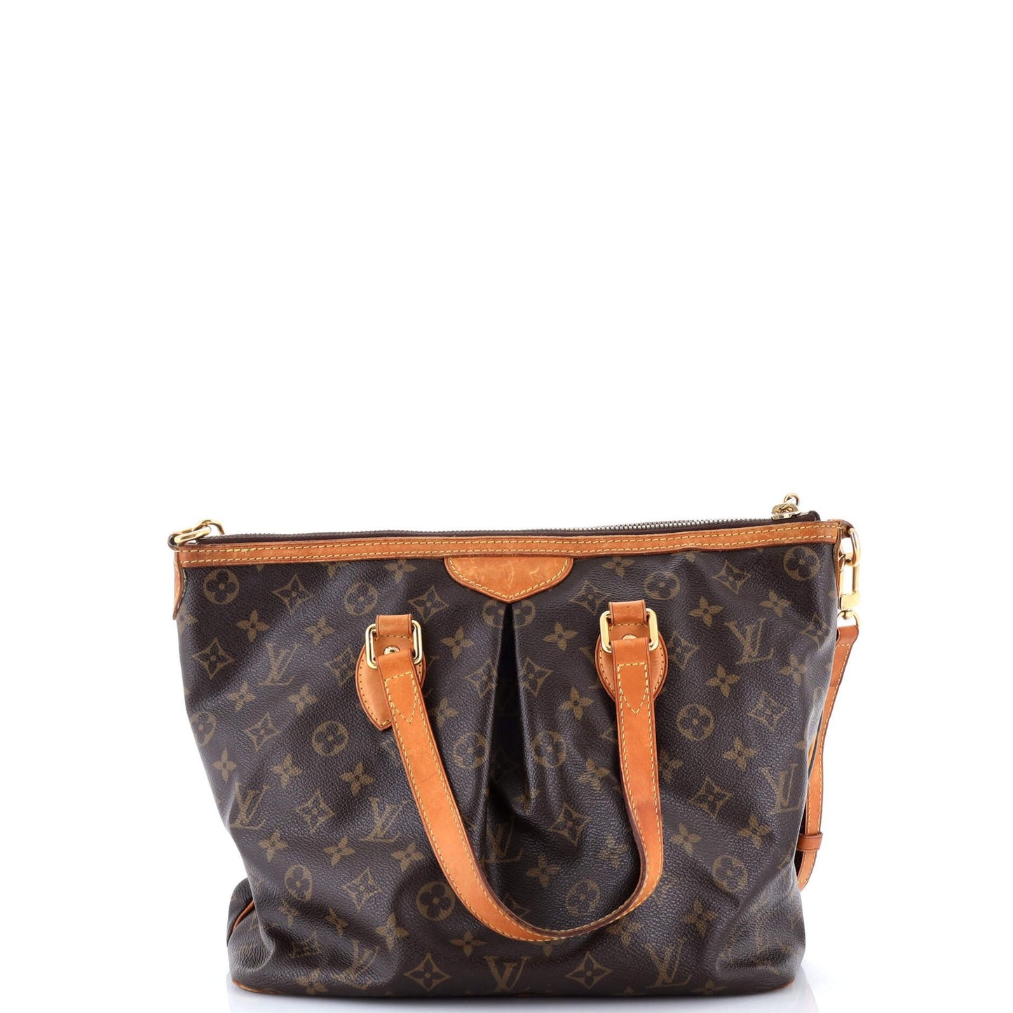 Louis Vuitton Palermo Handbag Monogram Canvas Pm