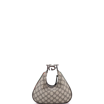 Gucci Small GG Coated Canvas Attache Shoulder Bag