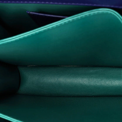 Bvlgari Serpenti Forever Top Handle Bag Leather And Stingray Small