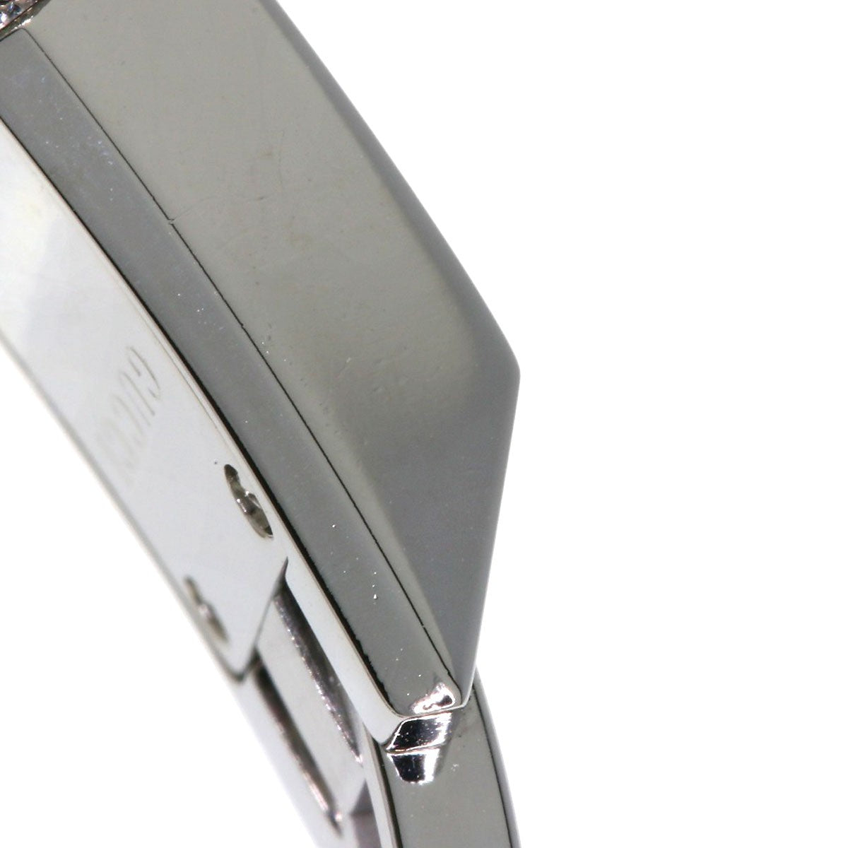 Gucci Square Face Watches Ya110 Stainless Steel/Stainless Steel