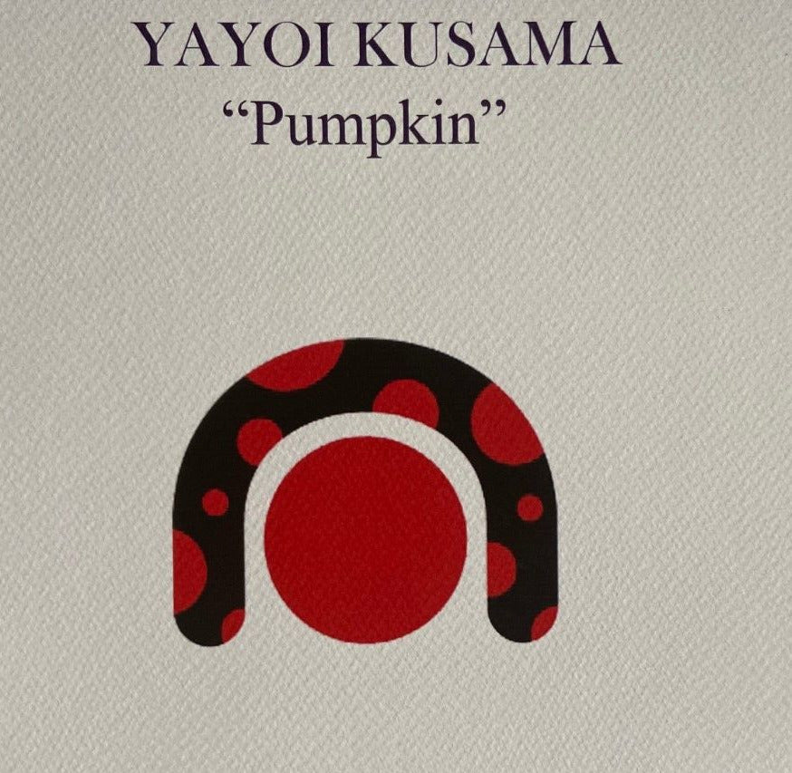 Yayoi Kusama Lithograph Mori Art Museum Coa