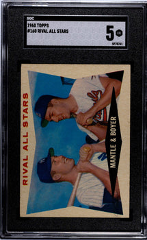 Rival All-Stars 1960 Topps #160 Sgc 5