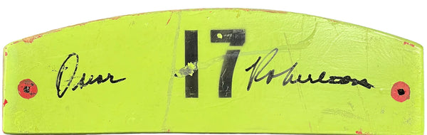 Oscar Robertson Signed Cincinnati Gardens Original Stadium Seat Back Royals (Psa