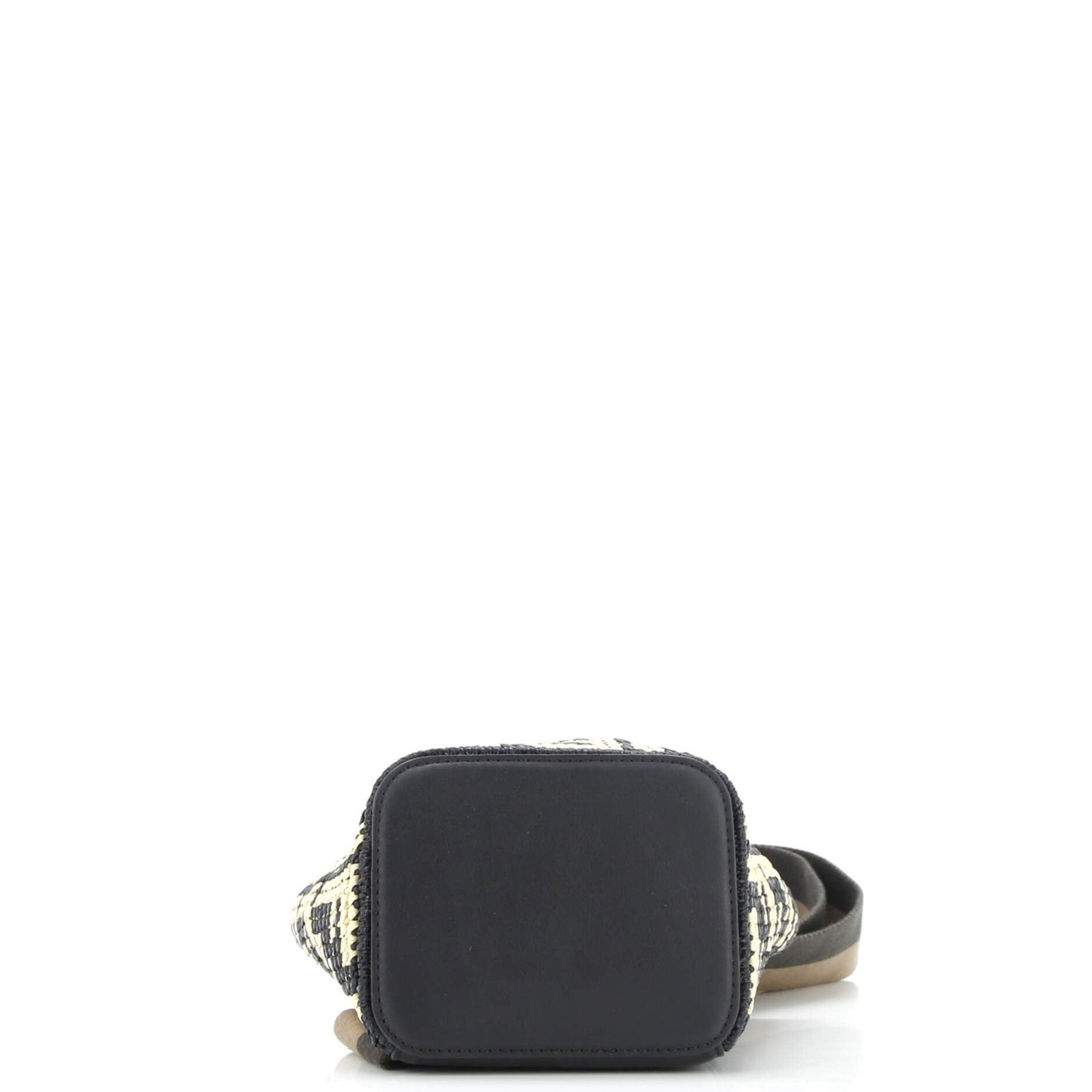 Fendi Guitar Bag Zucca Raffia Mini
