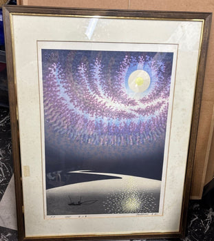 Munenori Makino Woodblock Print 