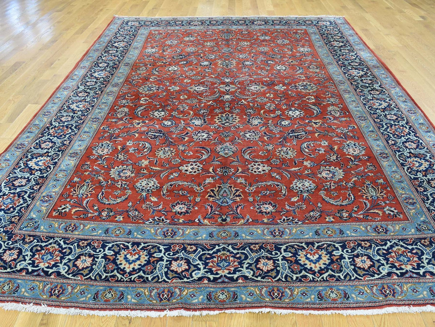 7'10"X11' Hand-Knotted Antique Full Pile Oriental Rug