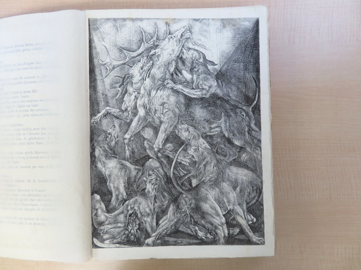 Paul Vialar La Grande Meute 1945 1St Edition Pierre-Yves Tremois Limited 271/350