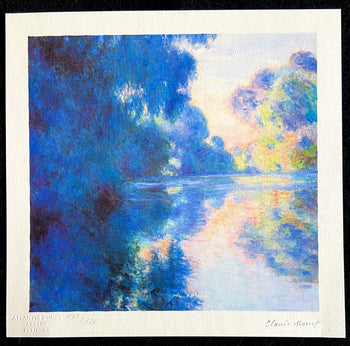 Claude Monet Lithograph Signed Numbered