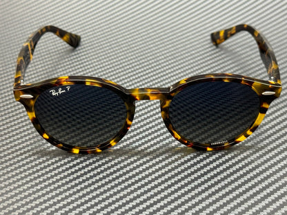 RAY BAN RB7680S 1332GL Yellow Havana Grey Grad Polarized Unisex 51 mm Sunglasses