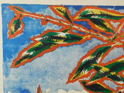 Jean Lurcat Untitled Tapestry Leaf Lithograph