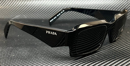PRADA PR 27ZS 16K08Z Black Dark Grey Men's 54 mm