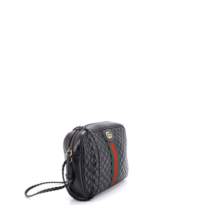 Gucci Trapuntata Camera Bag Quilted Leather Small