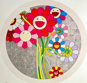 Takashi Murakami Lithograph Coa Numbered In Pencil Limited