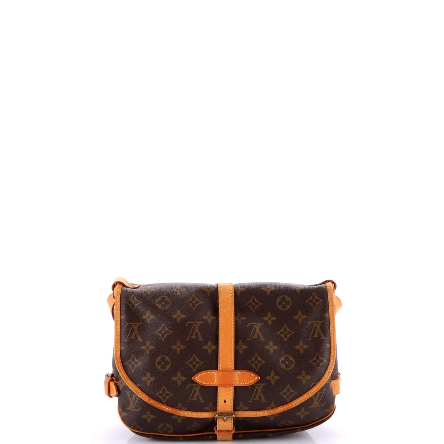 Louis Vuitton Saumur Handbag Monogram Canvas 30