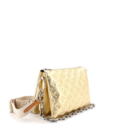 Louis Vuitton Coussin Bag Monogram Embossed Lambskin Pm