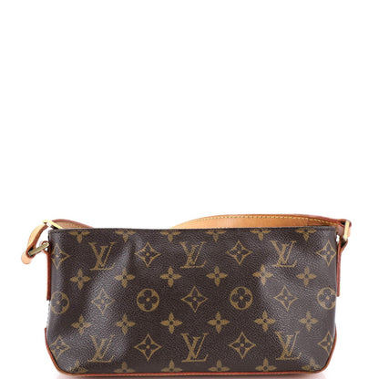 Louis Vuitton Trotteur Handbag Monogram Canvas