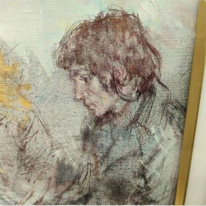 Antonio Gonzalez Collado Original Oil Painting On