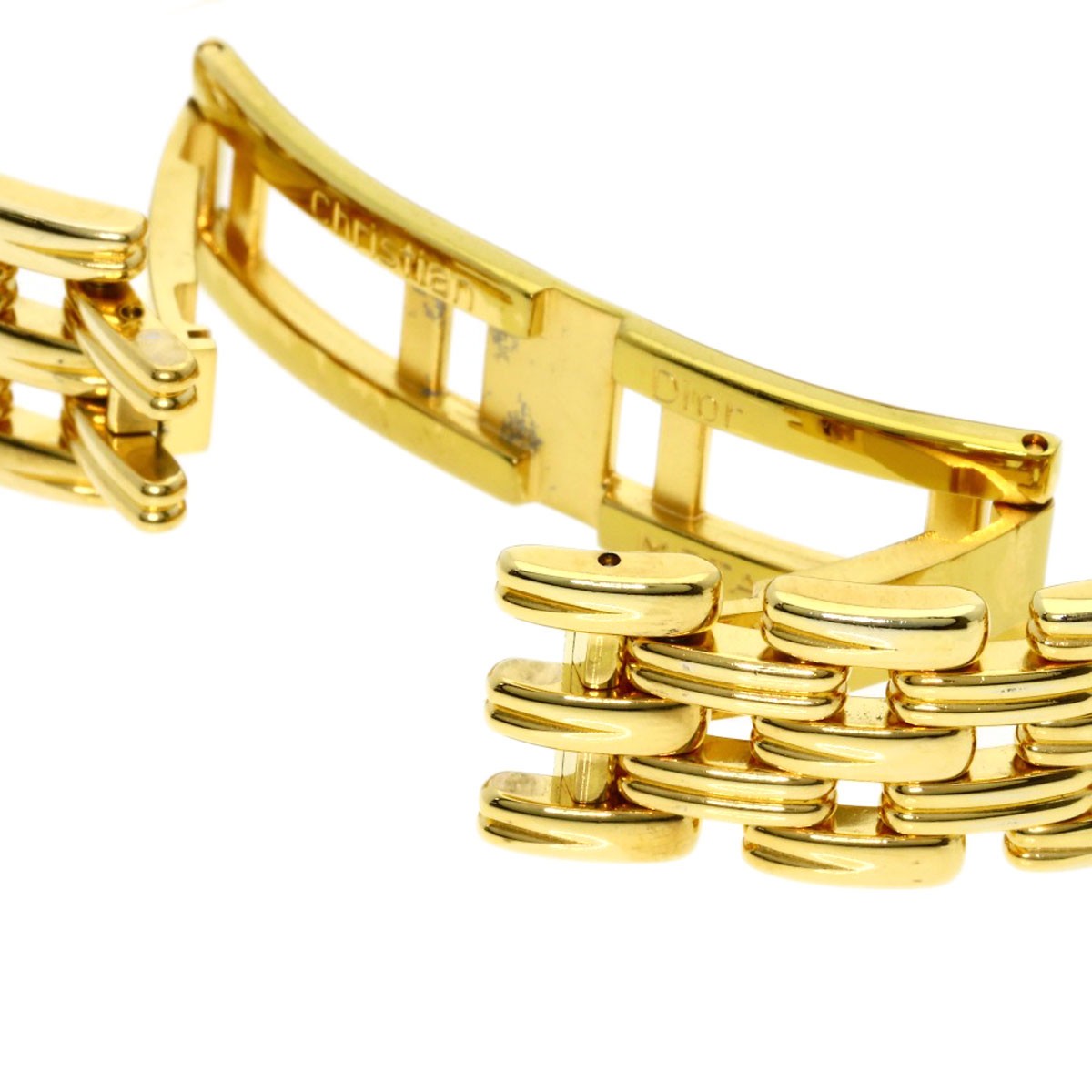 Plated CHRISTIAN DIOR Bakira Watches D46-154-4 Gold Plated/ Gold