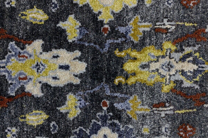 Osh Chobi Oriental Runner Rug 2'6X9'9 Ft Muted