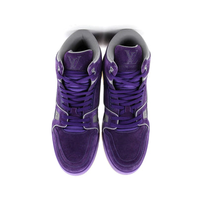 Louis Vuitton Men'S Lv Trainer Sneakers Suede