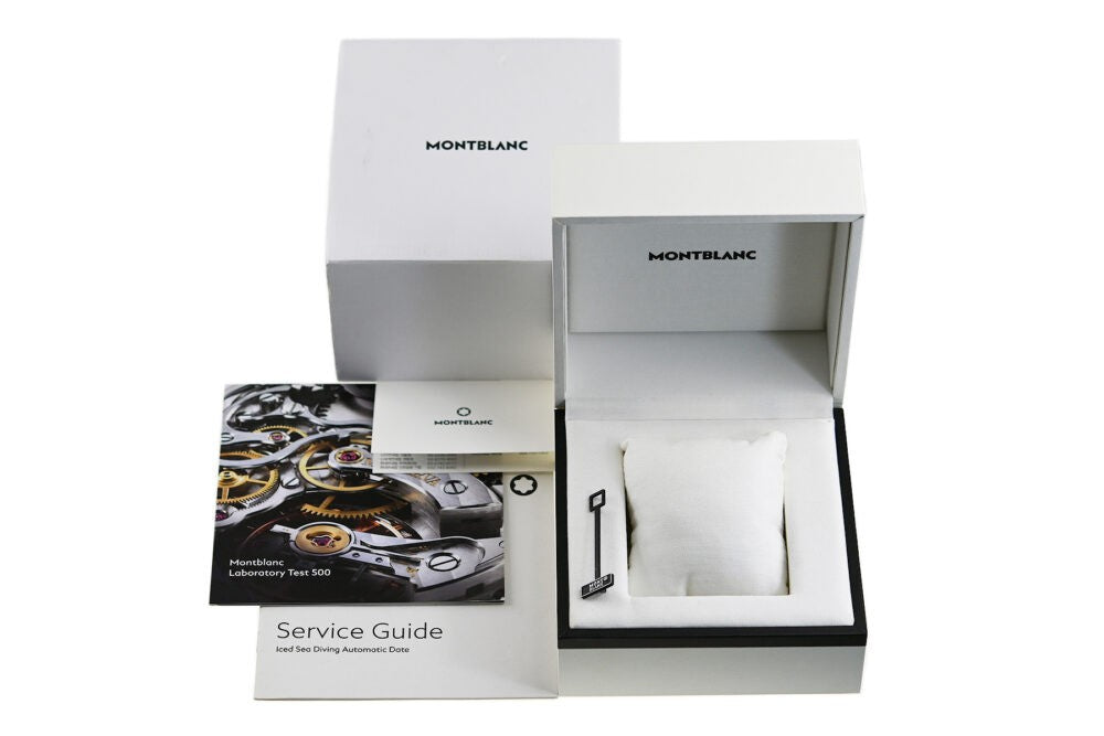 Montblanc 1858 Ice Sea Automatic Date Mb129369