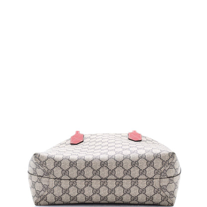 Gucci Reversible Tote Gg Print Leather Small
