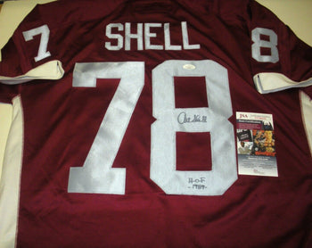 Art Shell Maryland State,Raiders Jsa/Coa Signed