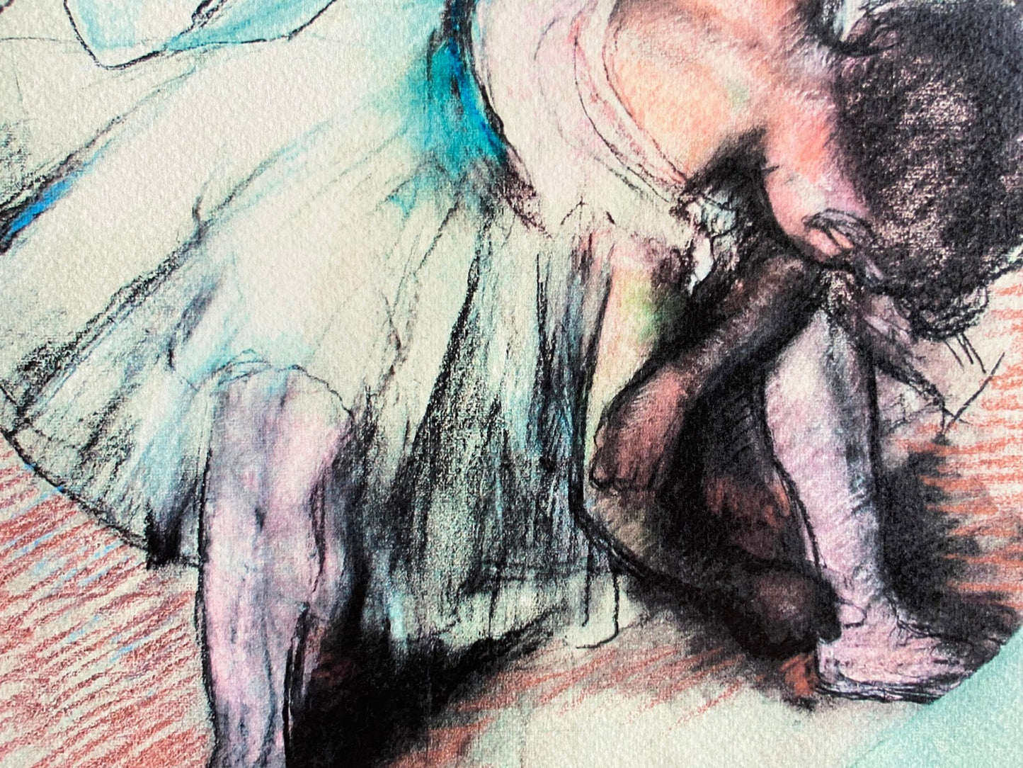 Edgar Degas Lithograph Coa Mourlot 1943 Published