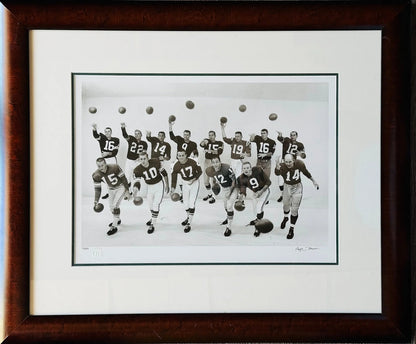 1961 Top Quarterbacks Of National Pro Teams 16X20 Photo