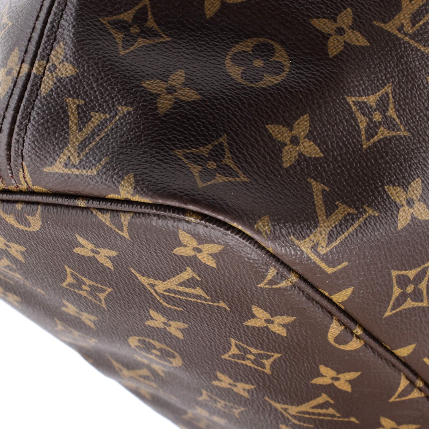 Louis Vuitton Neverfull Nm Tote Limited Edition Cities V Monogram Canvas Mm