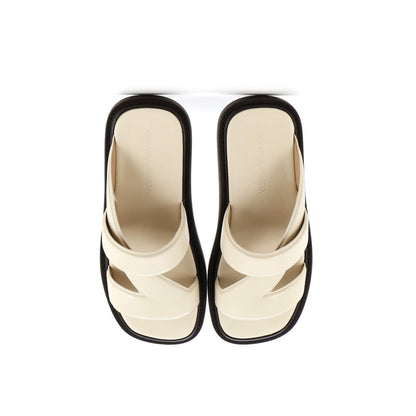 Bottega Veneta The Band Sandals Leather
