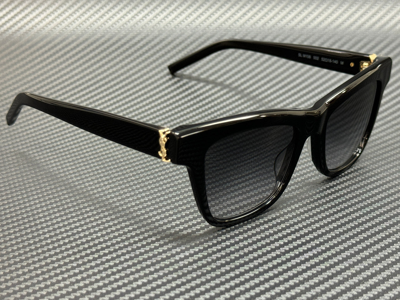 Saint Laurent Sl M106 002 Black Grey Gradient