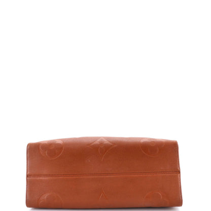 Louis Vuitton Onthego Tote Monogram Empreinte Giant Gm