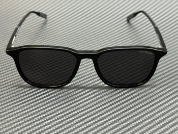 Mont Blanc Mb0082S 001 Black Grey Men'S 53 Mm