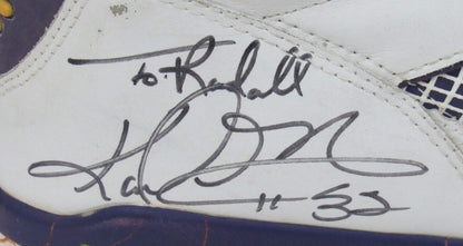 1990 Karl Malone Utah Jazz Signed Game Worn
