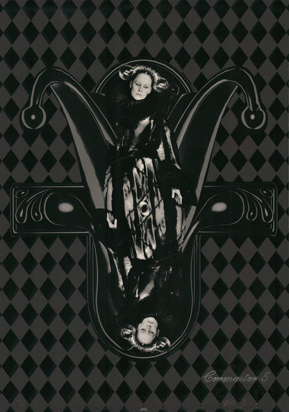 MATTHEW BARNEY Cremaster 5 SIGNED 33" x 23.25" Serigraph 1997 Contemporary Black