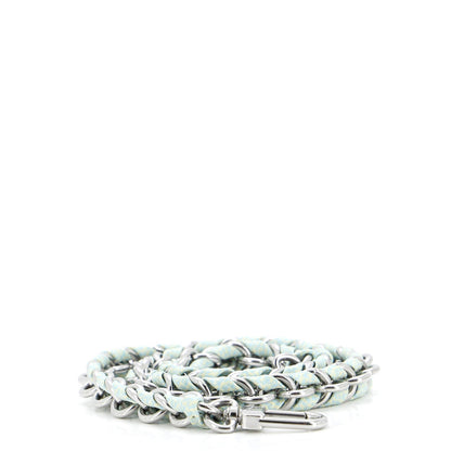 Louis Vuitton Multi Pochette Accessoires Woven Chain Strap Leather And Metal