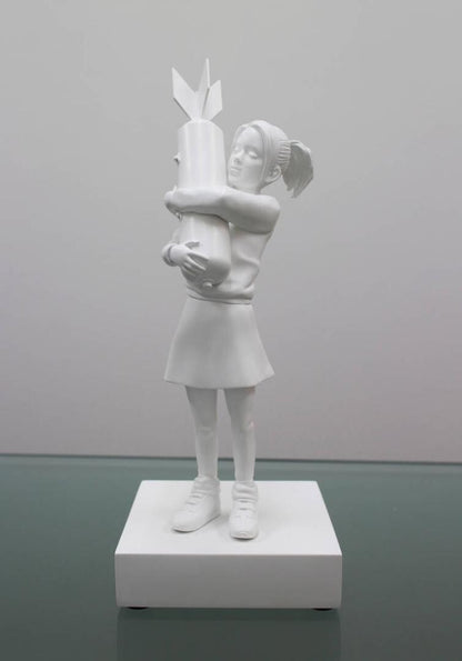 Banksy Bomb Hugger White Bomb Ver. Medicom Toy Mct Figure Original Box