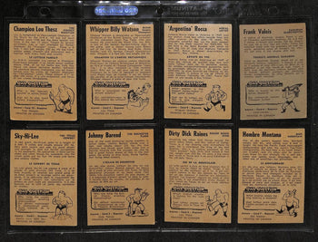 1954-55 Parkhurst Wrestling Complete Set (75)