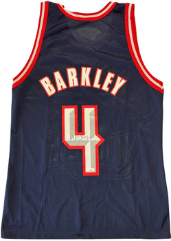 Charles Barkley Autographed Houston Rockets