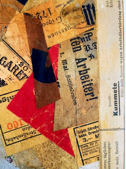 Kurt Schwitters Lithograph