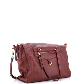 Louis Vuitton Lumineuse Handbag Monogram Empreinte Leather Gm