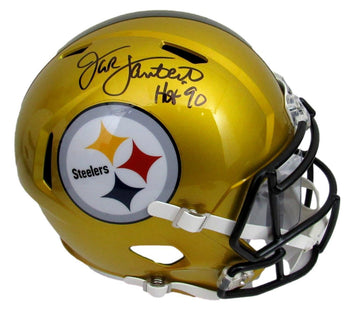 Jack Lambert Hof Signed/Inscr Steelers Full Size