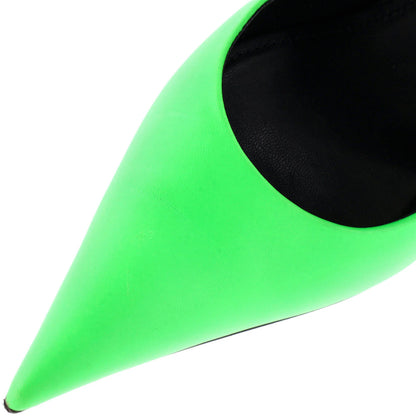 Balenciaga Women'S Square Knife Pumps Leather