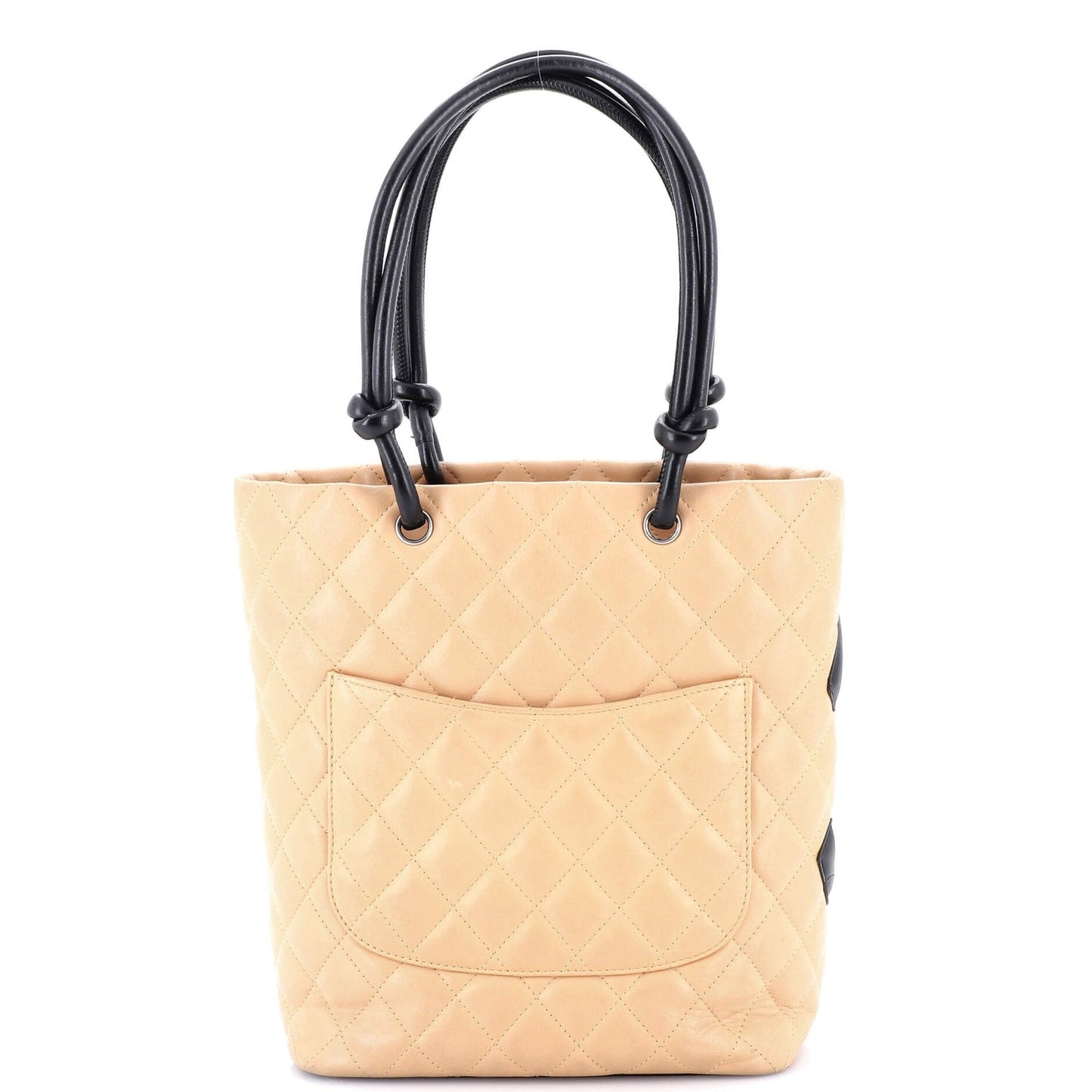 Chanel Cambon Tote Quilted Leather Medium