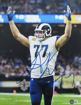 Andrew Whitworth Autographed 11X14 Football Photo