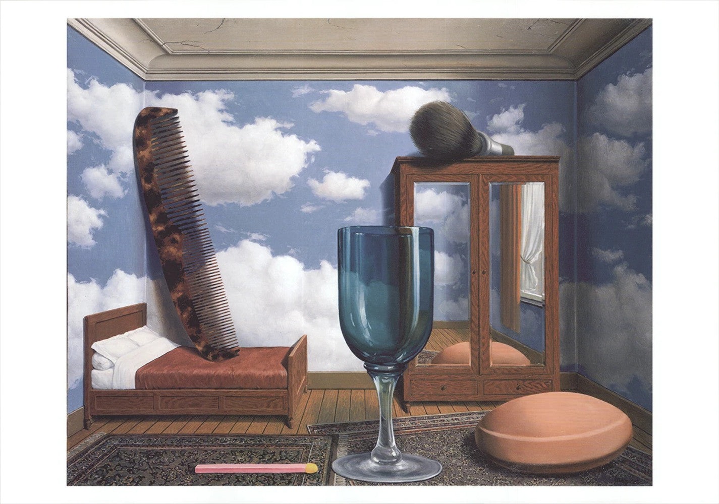 Rene Magritte Les Valeurs Personnelles " Poster Surrealism Mult