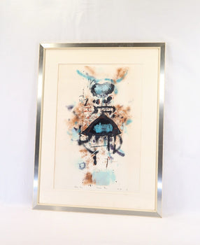 Robert Grieve Lithograph Samurai Theme 1979 Signed Limited 150 Australia