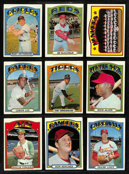 1972 Topps Baseball Complete Set (787)